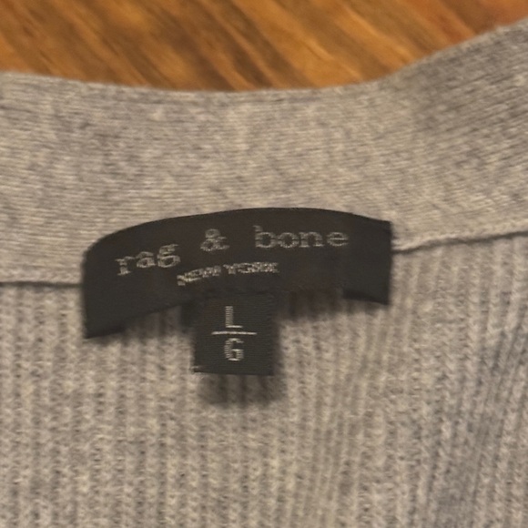 rag & bone Light Gray Women's Cardigan - Picture 2 of 7